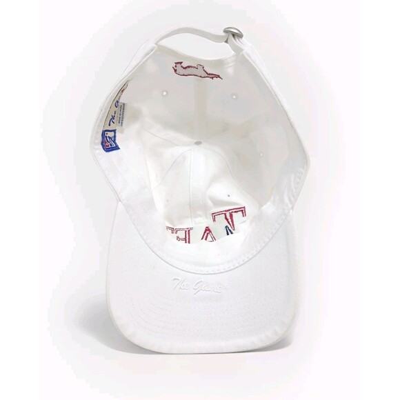 The Game Taft Rhinos White Strapback Hat College University Sports Cap Vintage - Picture 6 of 7
